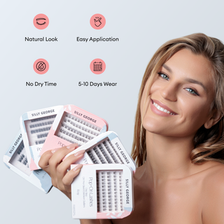 Pop-On Lashes - Style Rosy-Silly George-The Twisted Chandelier