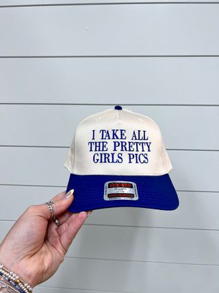 Pretty Girls Pics Embroidered Hat-Southern N Savvy-The Twisted Chandelier