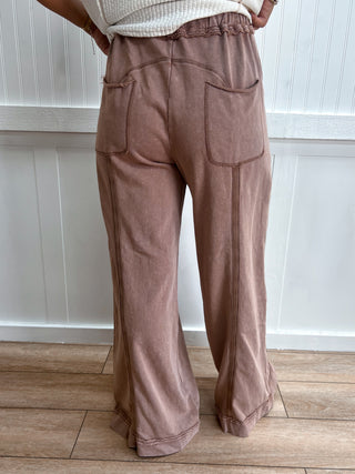 Bailey Mineral Wash Curved Seam Wide Leg Pants-Pants-Mittoshop-bottoms,FD 06/26/26-The Twisted Chandelier