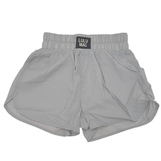 Laken Lulu Mac Shorts - Grey-Shorts-Girlie Girl Originals-bottoms-The Twisted Chandelier