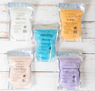 Simplified 20 oz Dead Sea Salt Bag-Bath & Beauty-Simplified Soap-The Twisted Chandelier