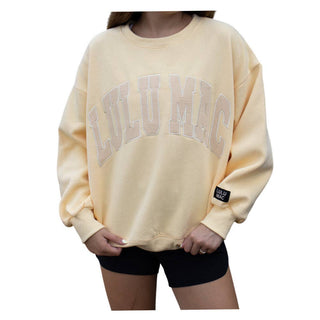 Rory Lulu Mac Sweatshirt - Butter Yellow-Top-Girlie Girl Originals-NewArrival,Tops Collection-The Twisted Chandelier