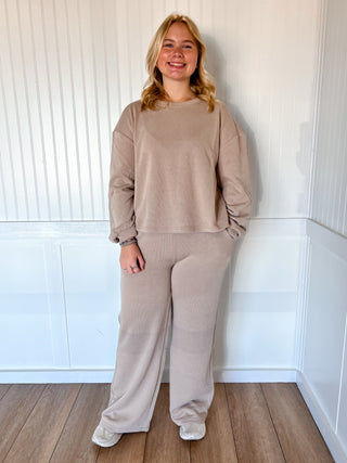 Bellamy French Rib Pullover and Pant Set-Zenana-FD 11/26/25-The Twisted Chandelier