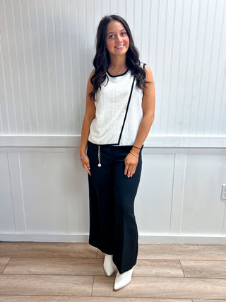 Teagan High Waist Straight Ankle Woven Pants-Pants-Active Basic | Active USA-bottoms,FD 05/14/26-The Twisted Chandelier
