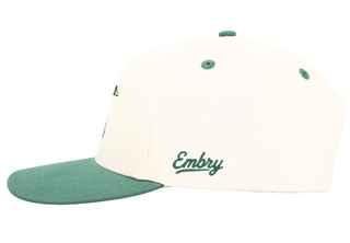 Men's Cream/Green - Mallard Hat-Hat-Embry Outdoors-Men's-The Twisted Chandelier