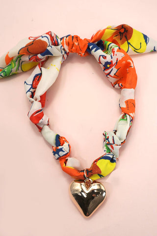 Handmade Scarf Charm Necklaces-Necklace-JOSSLYN by wall to wall-80N91790-The Twisted Chandelier