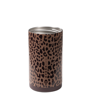 Brown Leopard HydroJug 16 oz Can Cooler-Koozies-HydroJug-The Twisted Chandelier