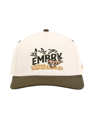 Men's Cream/Green - Rut Hat-Hat-Embry Outdoors-Men's-The Twisted Chandelier