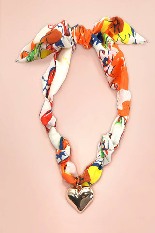 Handmade Scarf Charm Necklaces-Necklace-JOSSLYN by wall to wall-80N91790-The Twisted Chandelier
