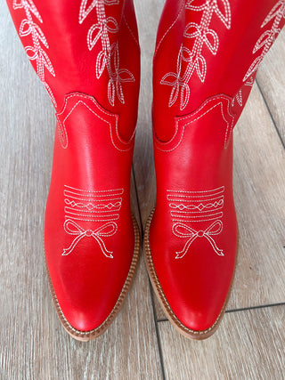 Stella Western Boots Knee High Tall Boots-Miracle Miles (Mi.iM)-RWB-The Twisted Chandelier