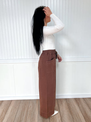 Collins Mineral Wash Wide Leg Elastic Waist Twill Pants-Pants-mittoshop-bottoms,FD 01/21/26-The Twisted Chandelier