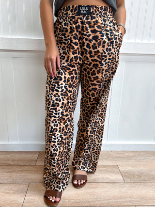 Sawyer Lulu Mac Leopard Pants-Pants-Girlie Girl Originals-bottoms,FD 09/16/26,NewArrival-The Twisted Chandelier