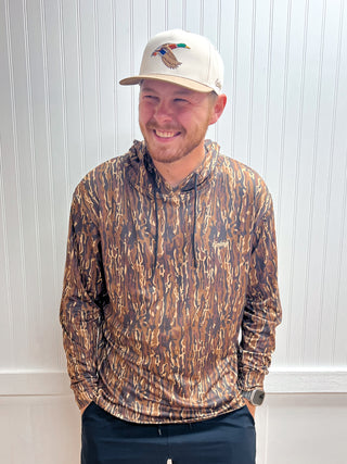 Men's Lightweight Hoodie - Brown Ranch-Men's Tops-Embry Outdoors-Men's-The Twisted Chandelier