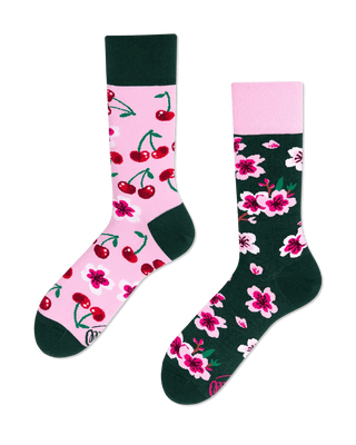 Cherry Blossom Socks-Socks-Many Mornings-The Twisted Chandelier