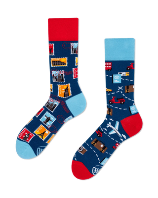 The Traveler Socks-Socks-Many Mornings-Men's-The Twisted Chandelier