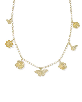 Kendra Scott Cailey Charm Necklace Gold-Necklace-Kendra Scott-N01459GLD-The Twisted Chandelier