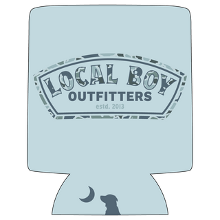 Local Boy Localflage Lagoon Label Koozie-Koozies-Local Boy Outfitters-Men's-The Twisted Chandelier