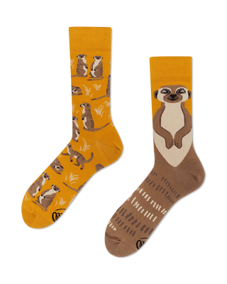 The Meerkat Socks-Socks-Many Mornings-Men's-The Twisted Chandelier