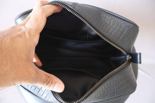 Leather Travel Dopp Kit Toiletry and Shaving Bag-Bag-Billion Brothers-Brandable,Men's-The Twisted Chandelier