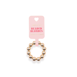 6MM Gold Beaded Ring-Ring-Beaded Blondes-The Twisted Chandelier