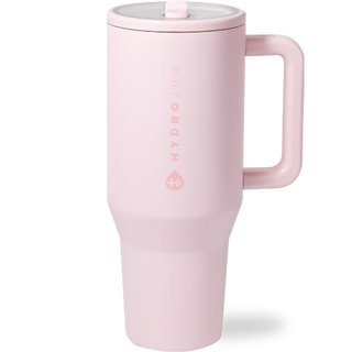 Pink Sand HydroJug 40 oz Traveler Tumbler-Tumbler-HydroJug-Pink Sand-The Twisted Chandelier