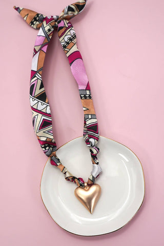 Handmade Scarf Charm Necklaces-Necklace-JOSSLYN by wall to wall-80N91790-The Twisted Chandelier