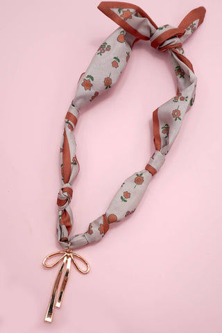 Handmade Scarf Charm Necklaces-Necklace-JOSSLYN by wall to wall-80N91790-The Twisted Chandelier
