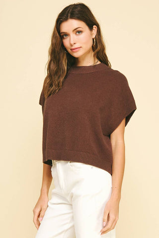 Marcie Dropped Shoulder Sweater Top - Black-PINCH-05/26/26,FD 12/22/25,OGP 59.99,Tops Collection-The Twisted Chandelier