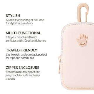 Blush Pink Touchette Pouch-Touchland-The Twisted Chandelier