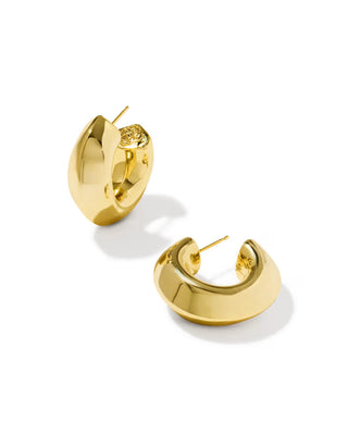 Kendra Scott Embry Hoop Earrings Gold