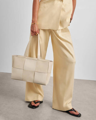 Taya Hand Woven Suedette Tote Bag-Bag-Katie Loxton-The Twisted Chandelier
