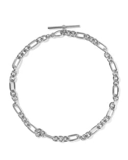 Kendra Scott Embry Link and Chain Necklace Silver-Necklace-Kendra Scott-The Twisted Chandelier